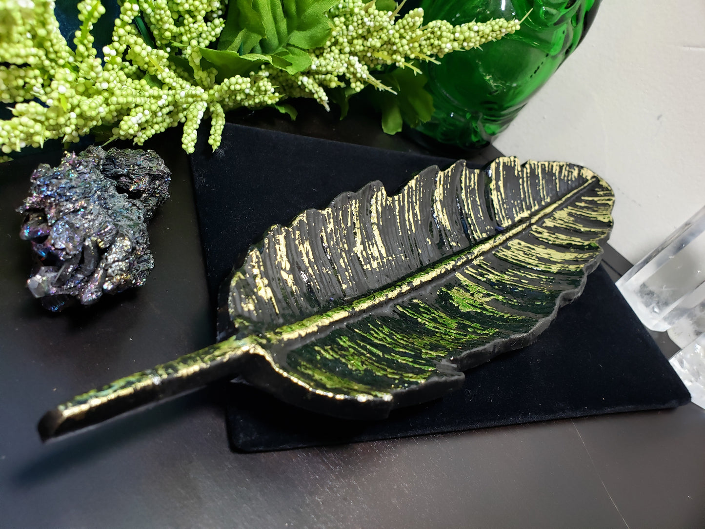 Feather Incense burner