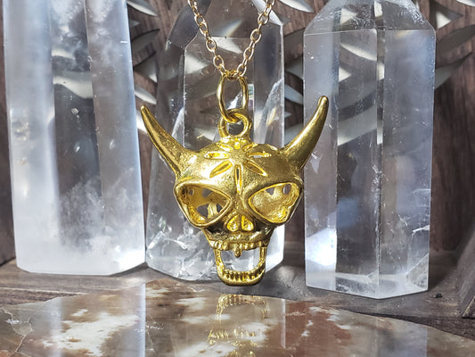 Lil demon necklace