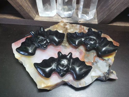 Black Obsidian Bat