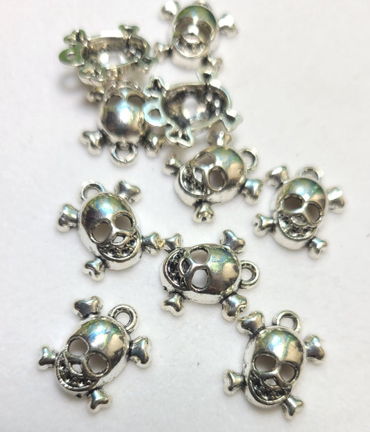 Skull and Crossbones charms
