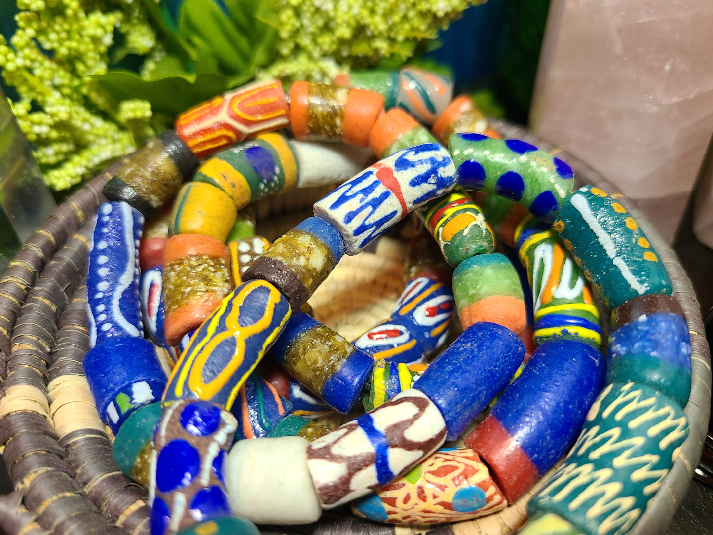 Ghana Trade Bead Bracelets