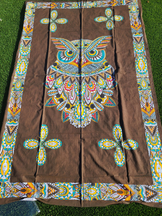 Sacred Owl Tapestry