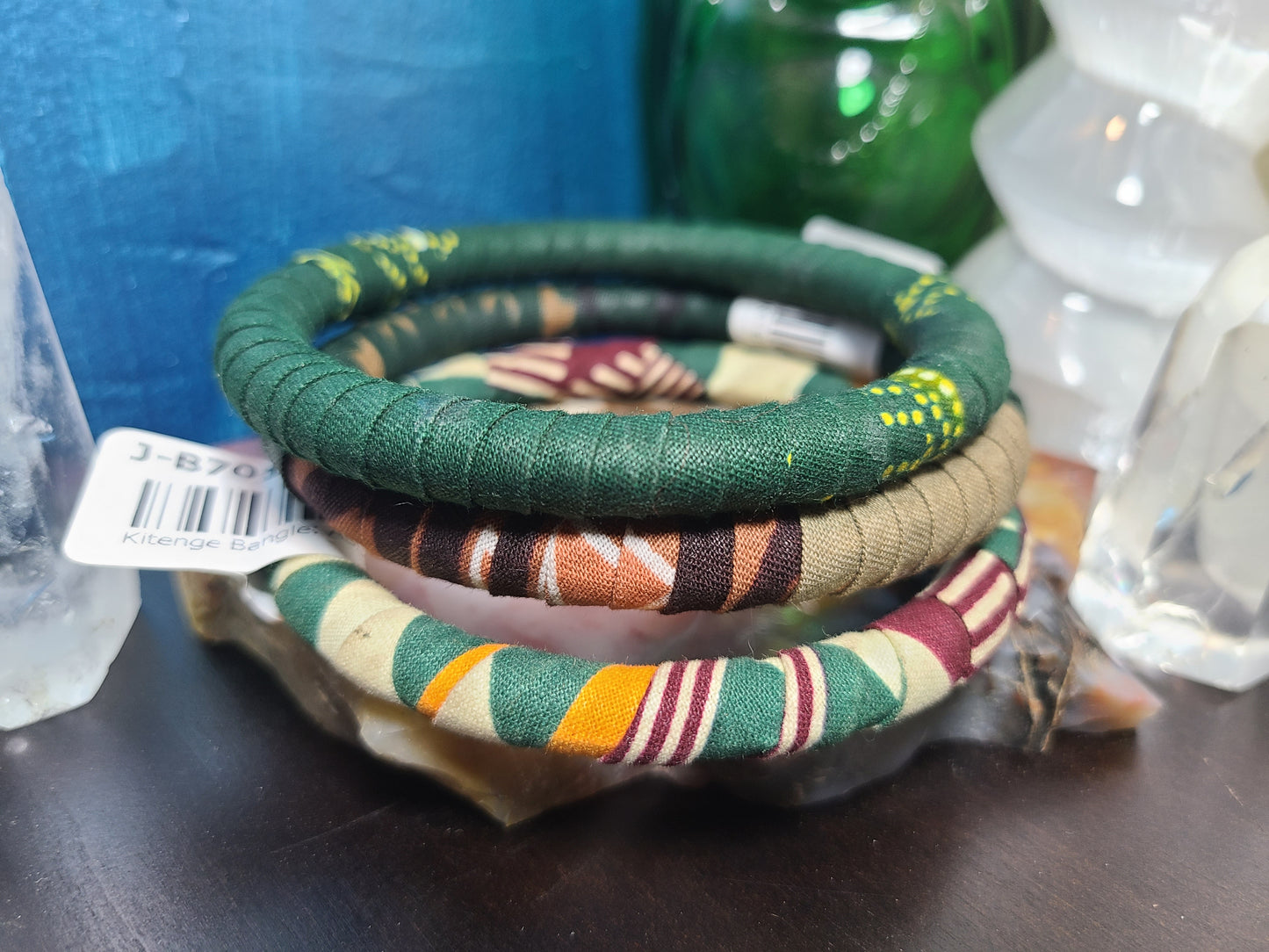 African Fabric Bracelets - adult