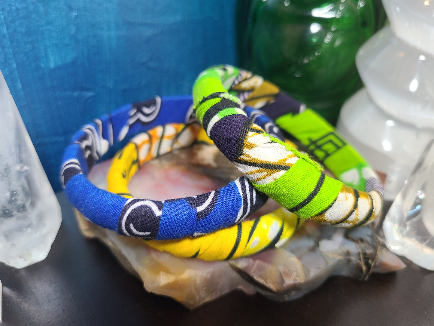 African Fabric Bracelets - child