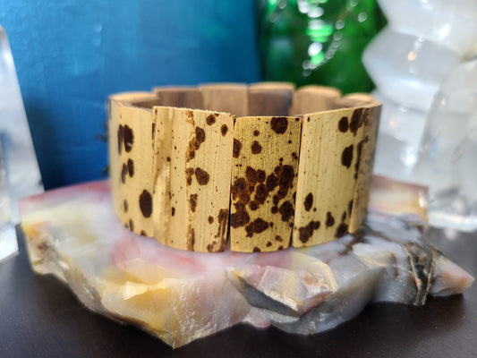 Look at Me Wood Bracelet