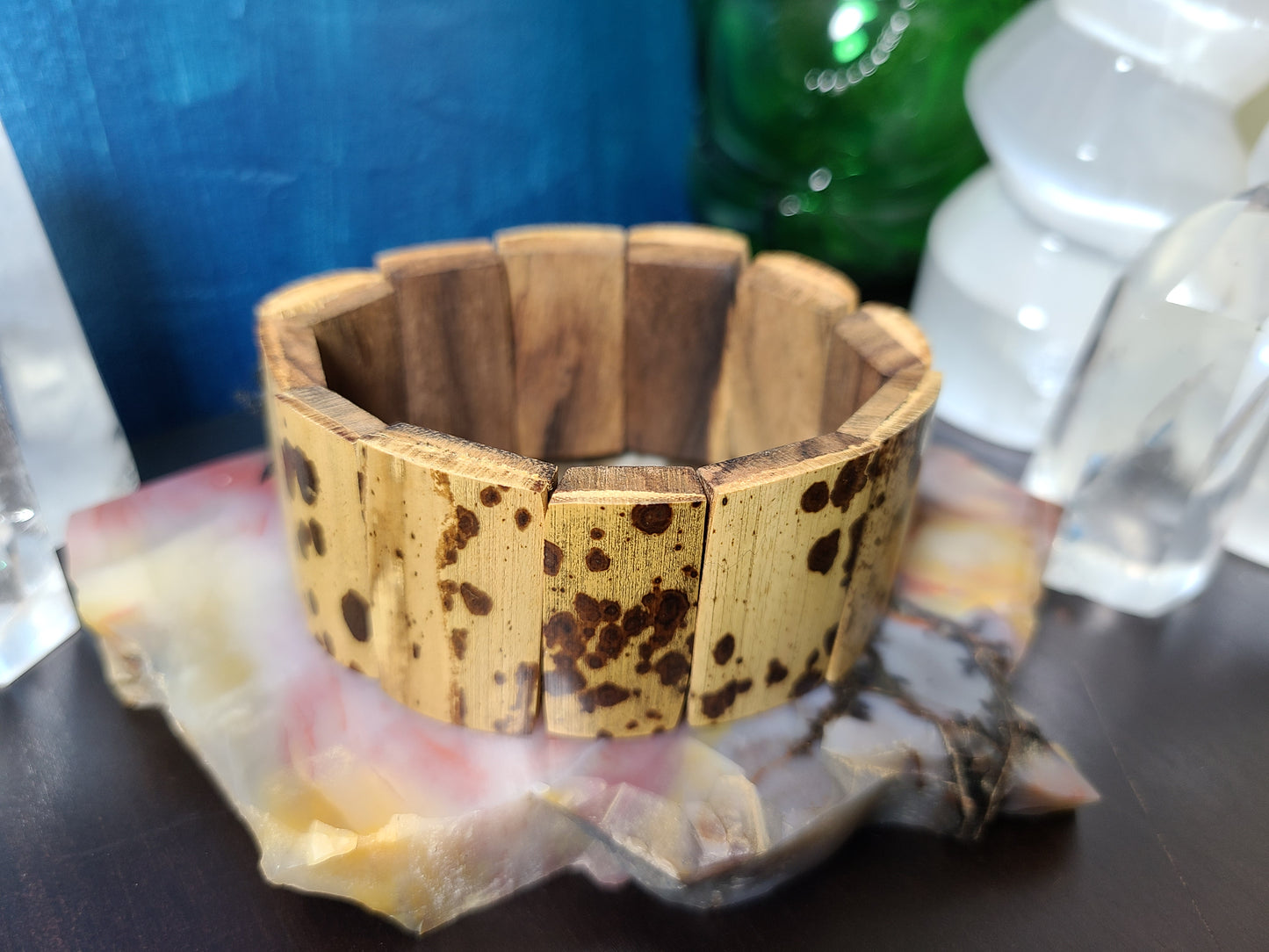 Look at Me Wood Bracelet