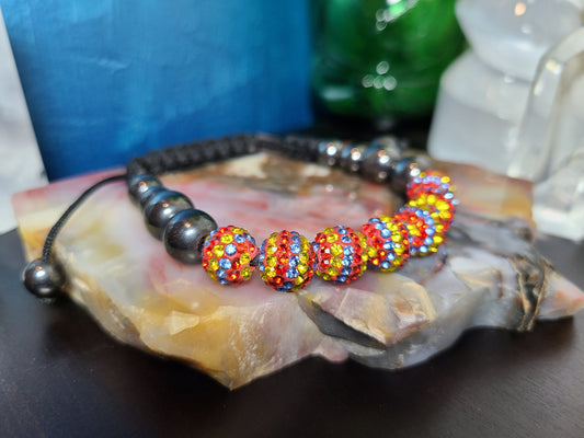 Pyschodelic Disco Ball Bracelet