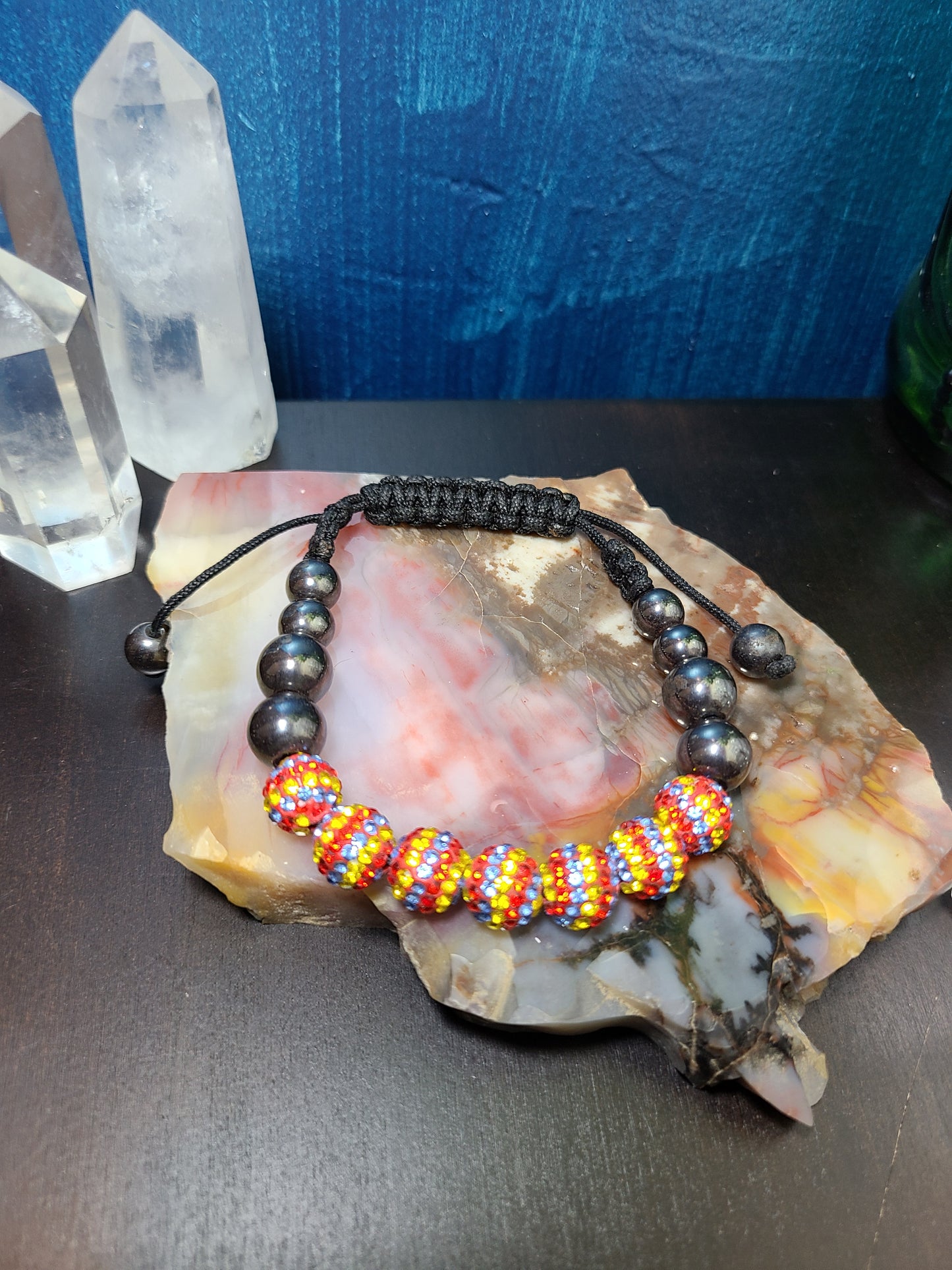 Pyschodelic Disco Ball Bracelet