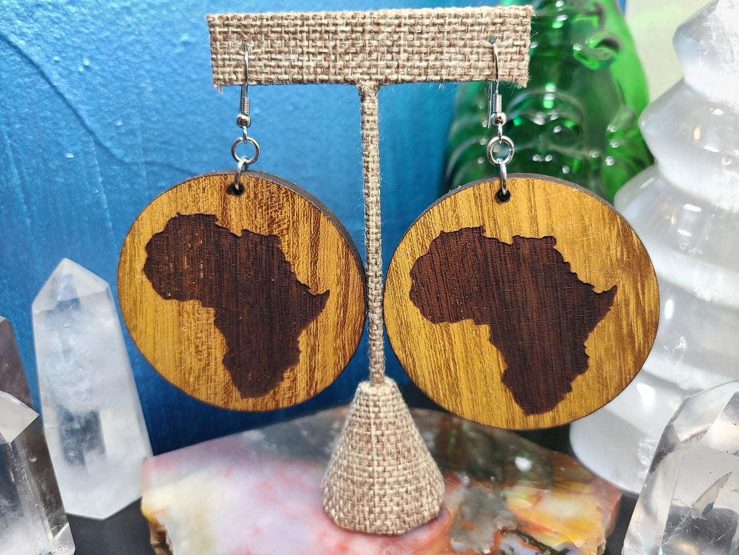 Motherland Wooden Earrings