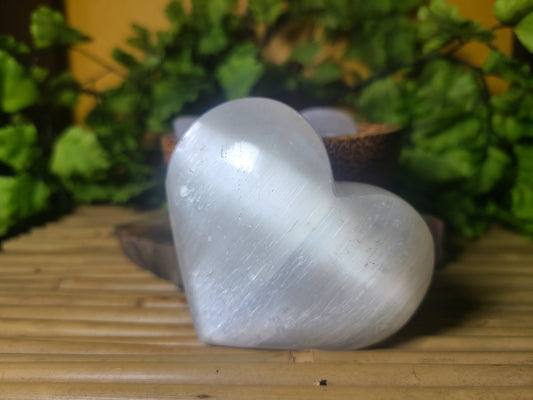 Selenite Heart