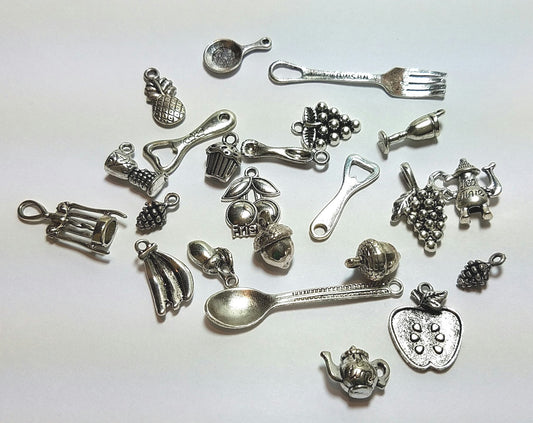 20 Foodie Lovers Charm Pack