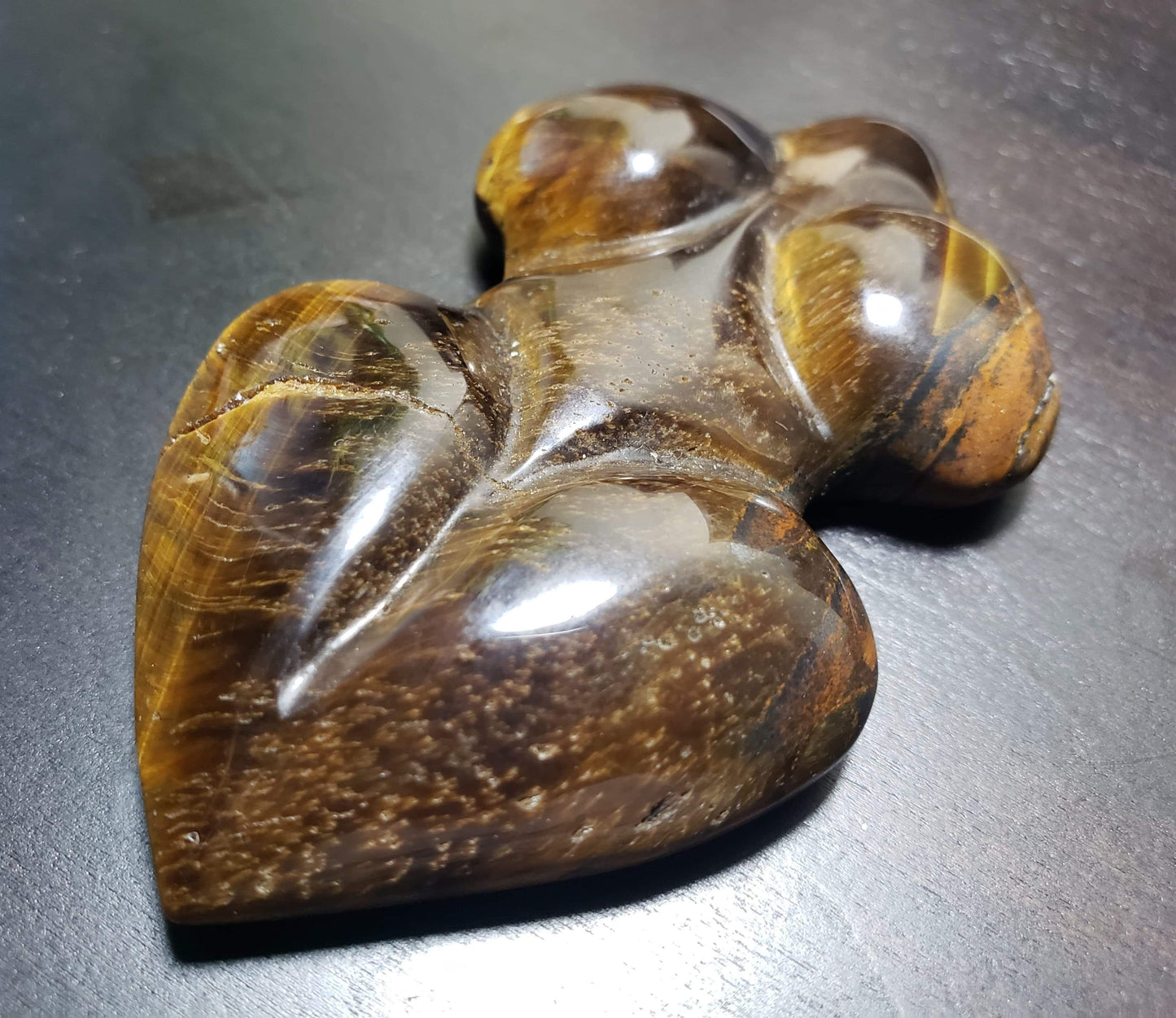 Woman Form Crystal Tigereye