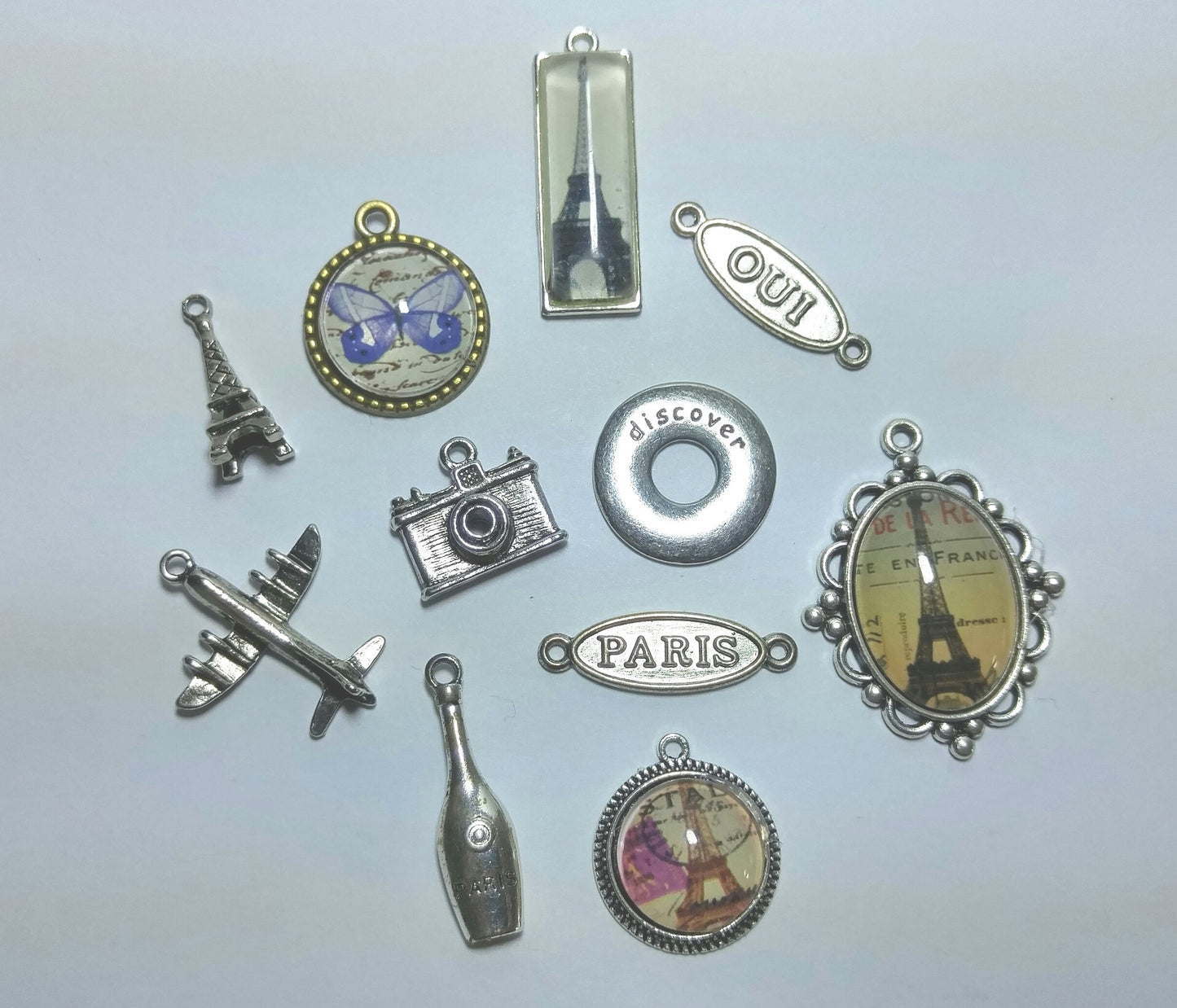 Happy Traveler Charm Set-Paris