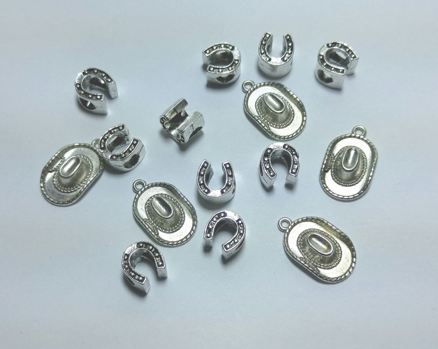 15 Wild West Charm/Bead Set