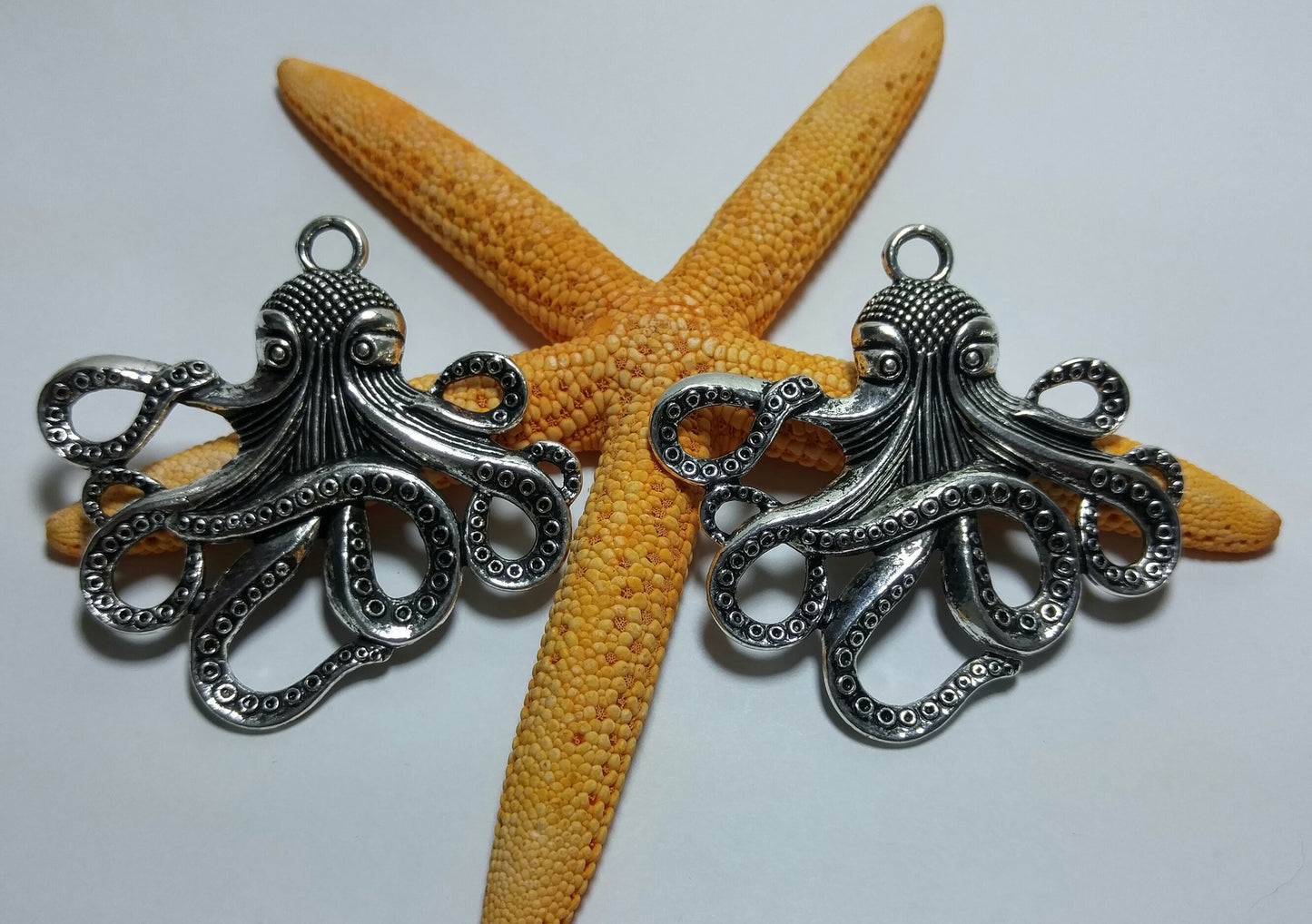 2 Octopus Pendants
