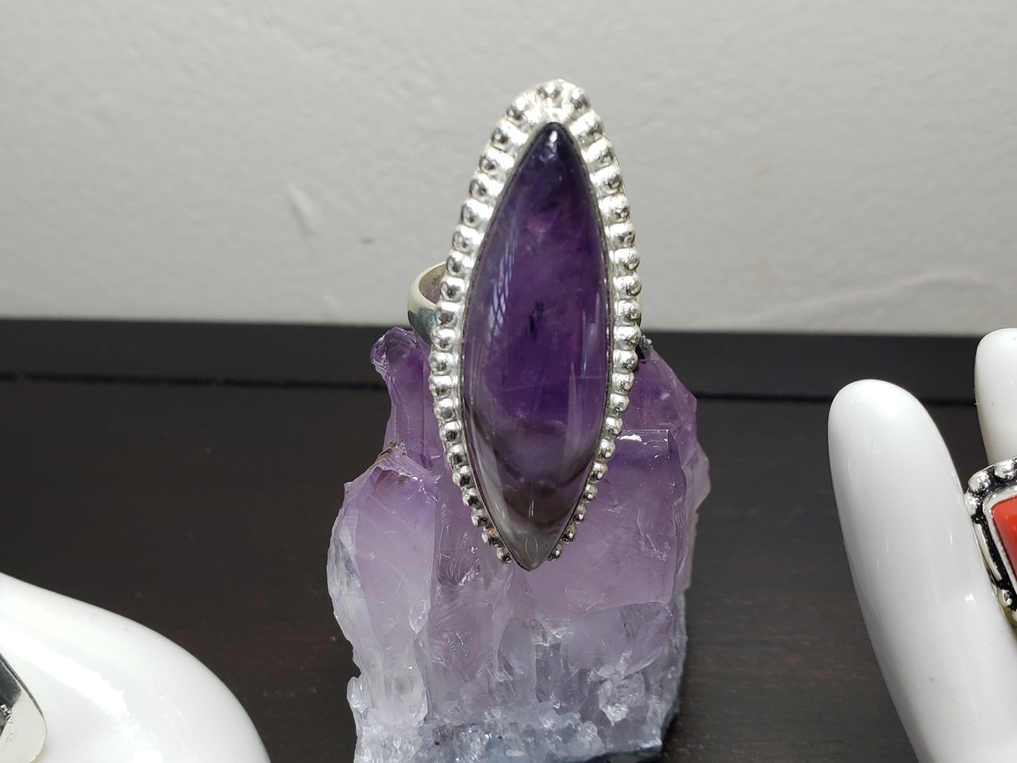 Sterling Silver Amethyst ring