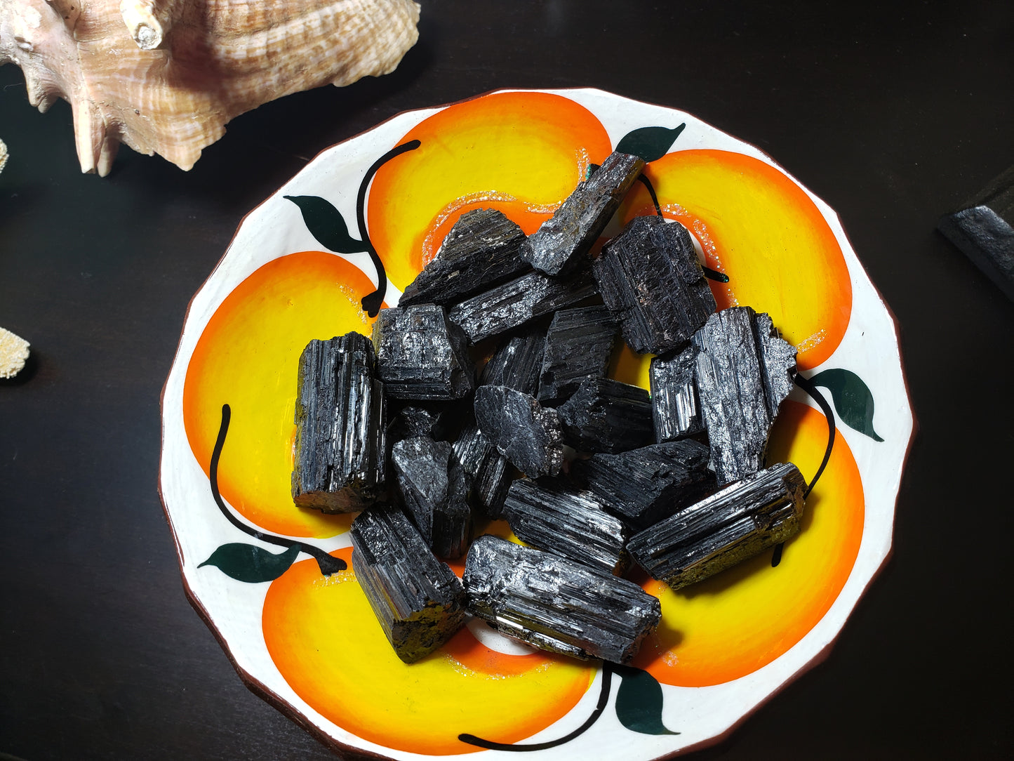 Raw Black Tourmaline chunks