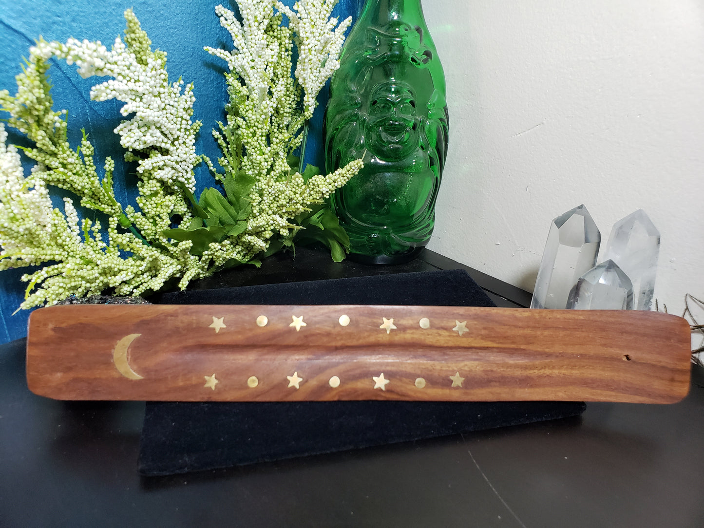 Moon n stars Incense boat burner