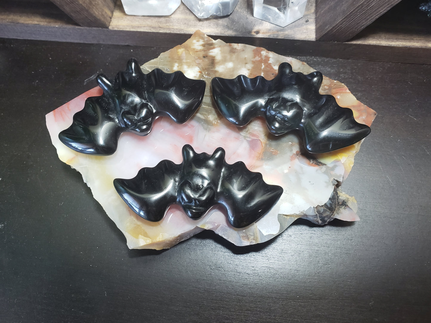 Black Obsidian Bat