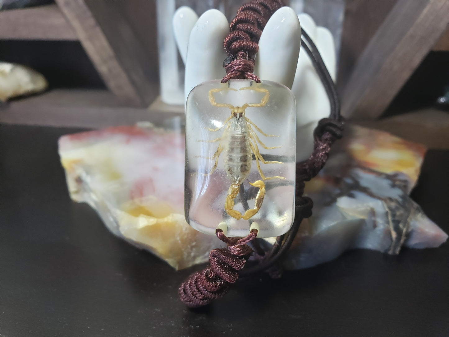 Real Scorpion bracelet