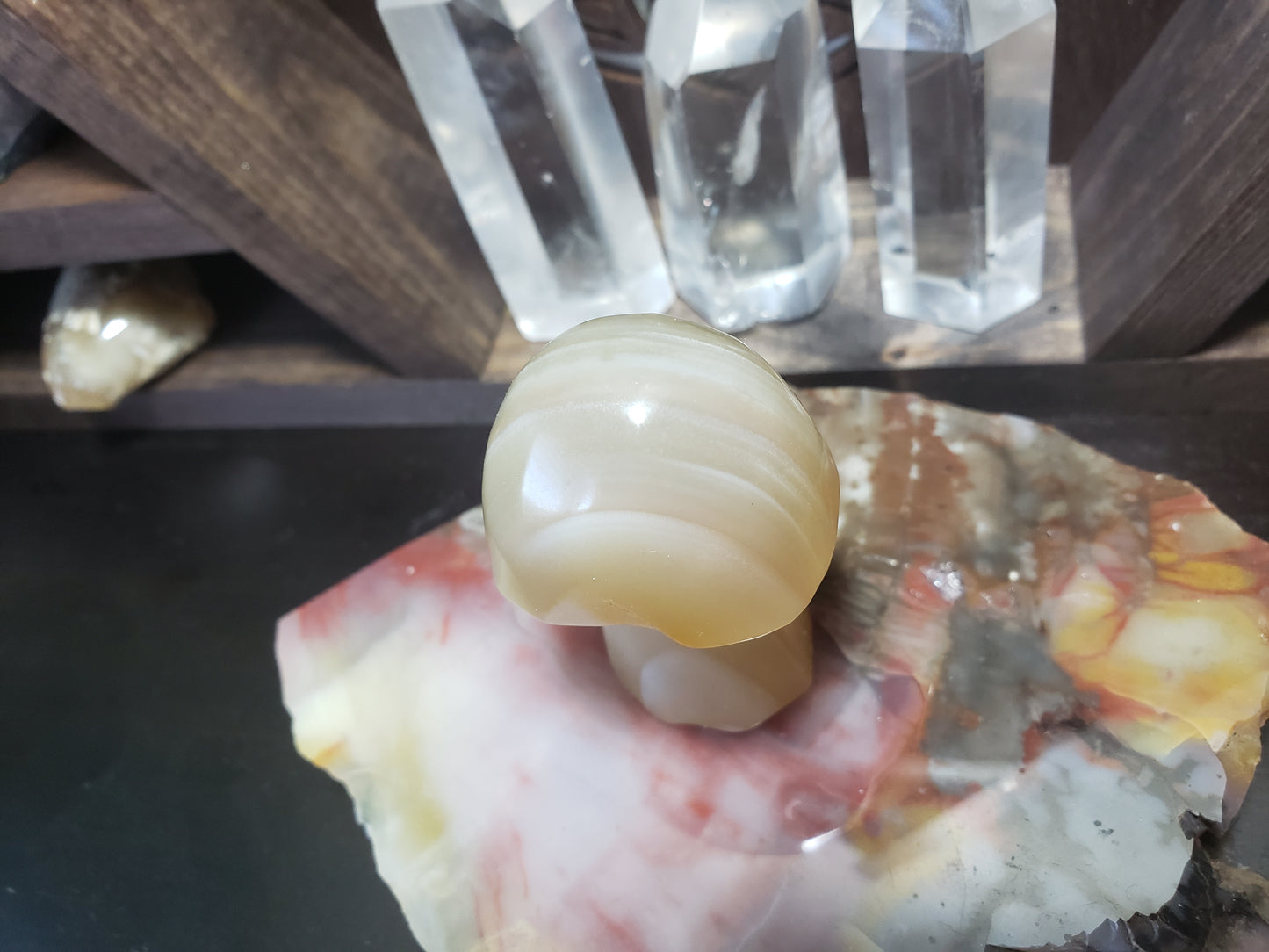 Carnelian Mushroom #2