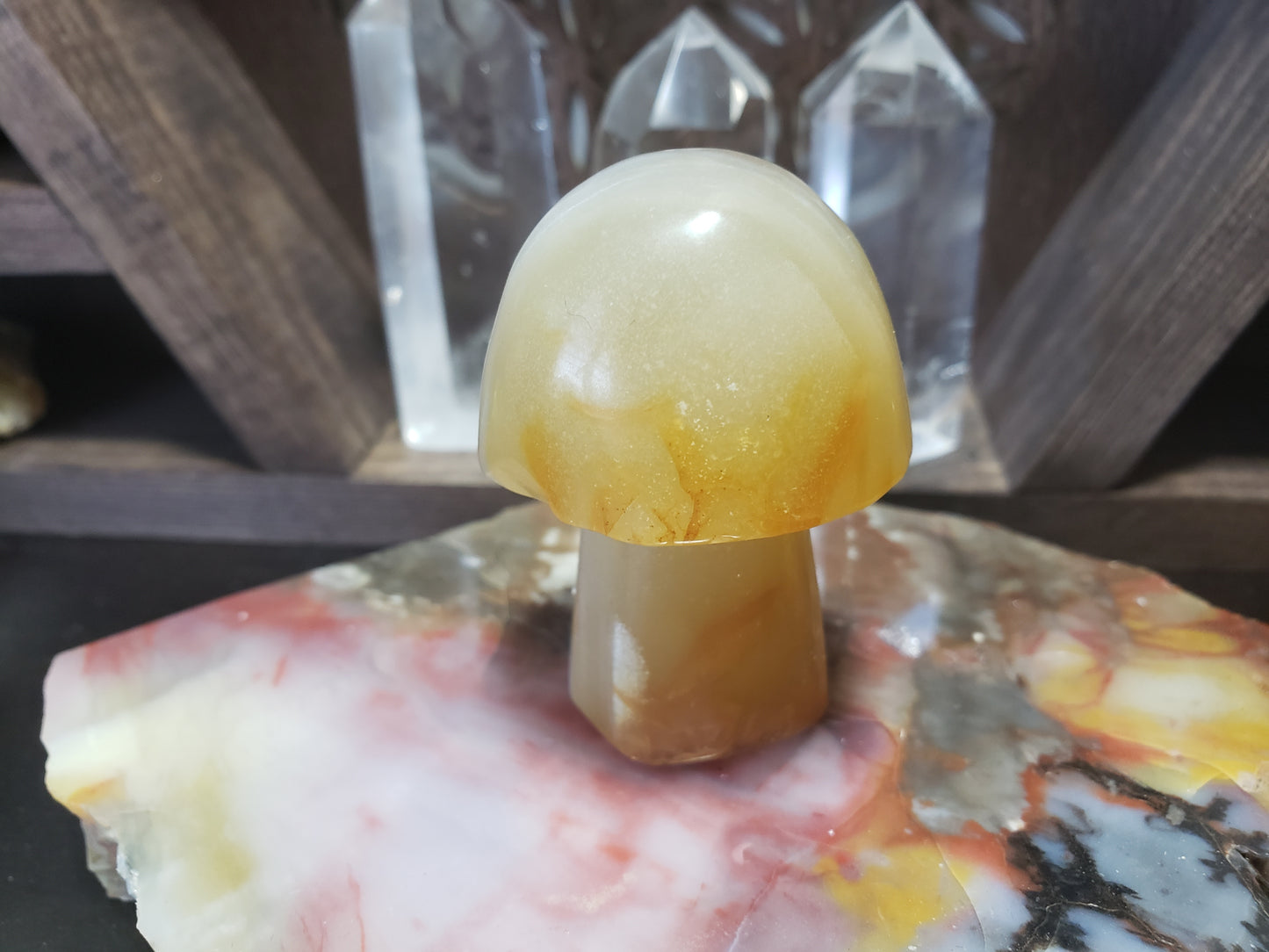 Carnelian Mushroom #2