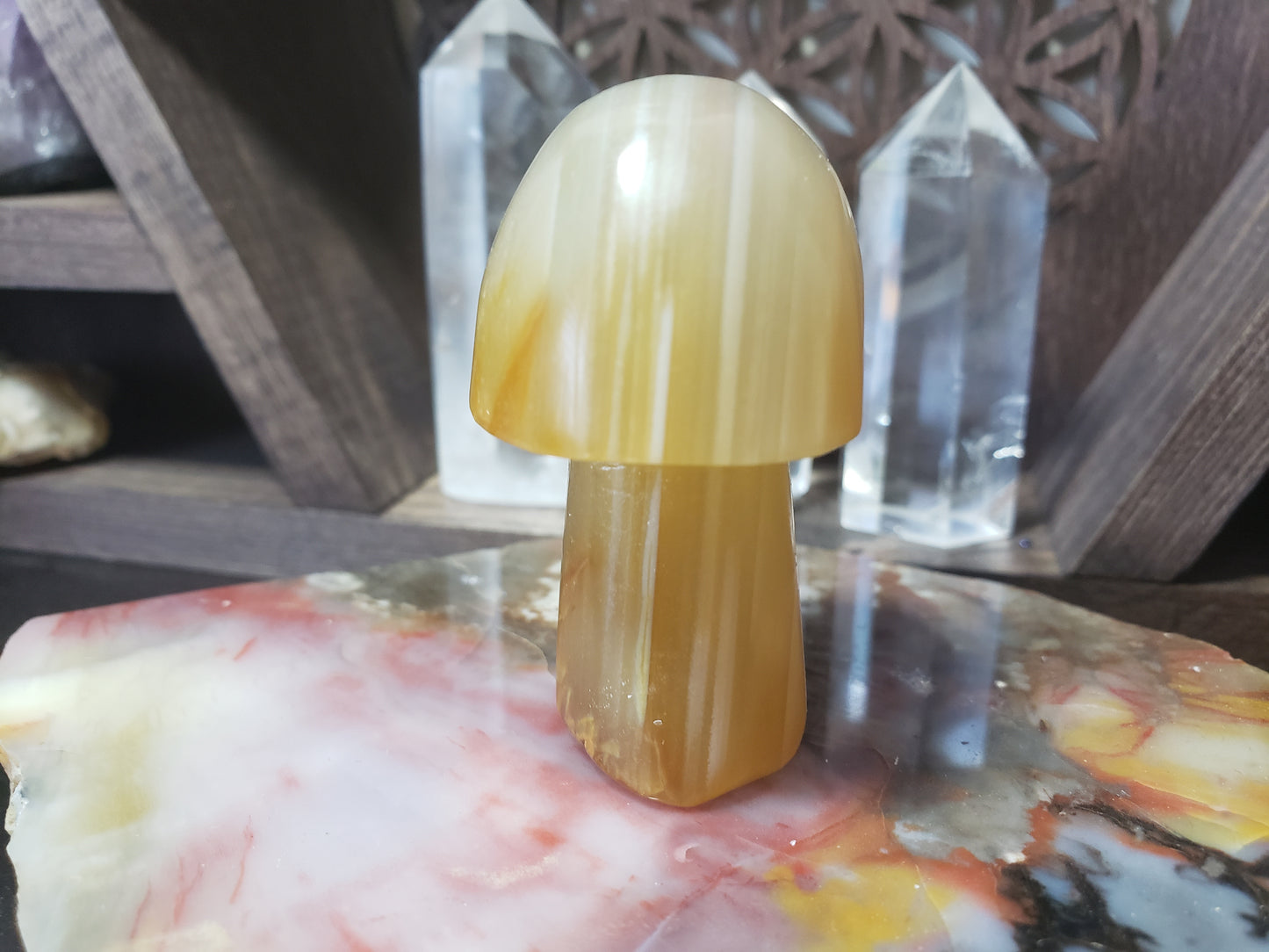 Carnelian Mushroom #2