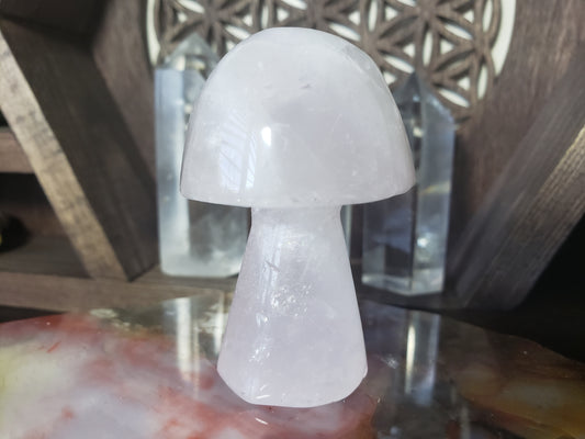 Rose Quartz Mushroom