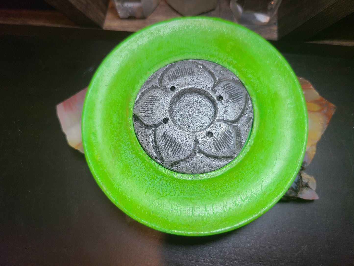 Colorful Chakra Wood Incense Burners