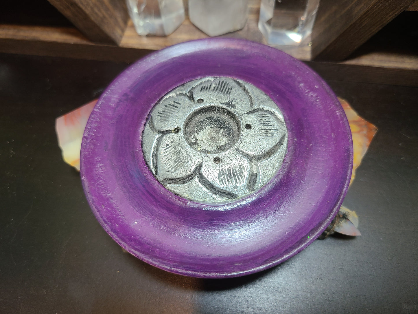 Colorful Chakra Wood Incense Burners