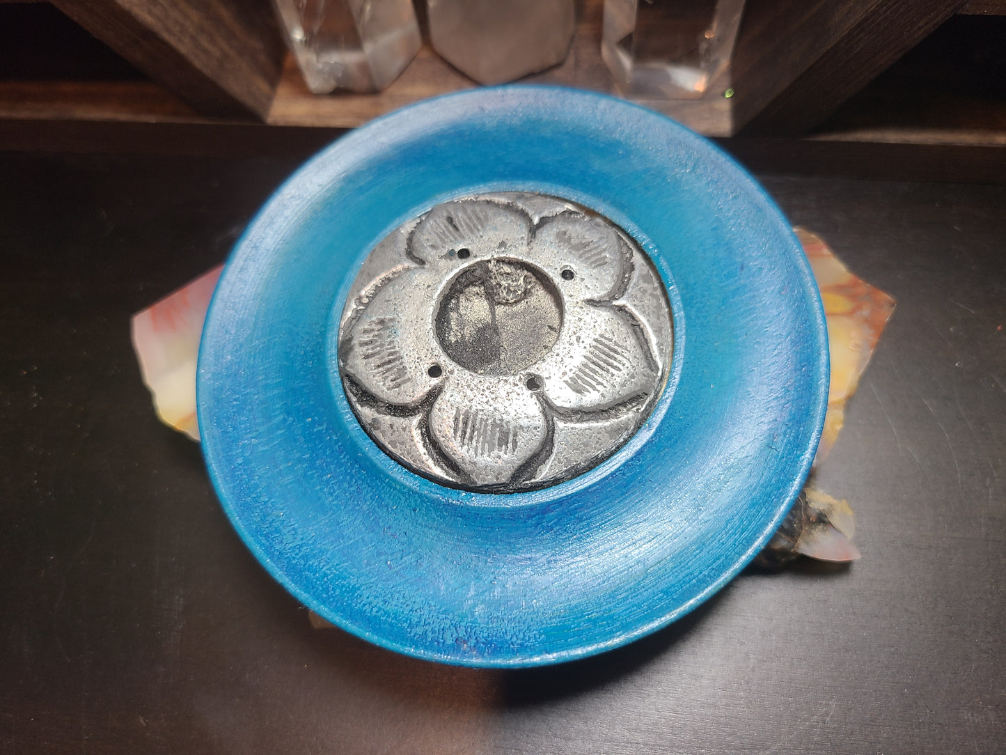 Colorful Chakra Wood Incense Burners