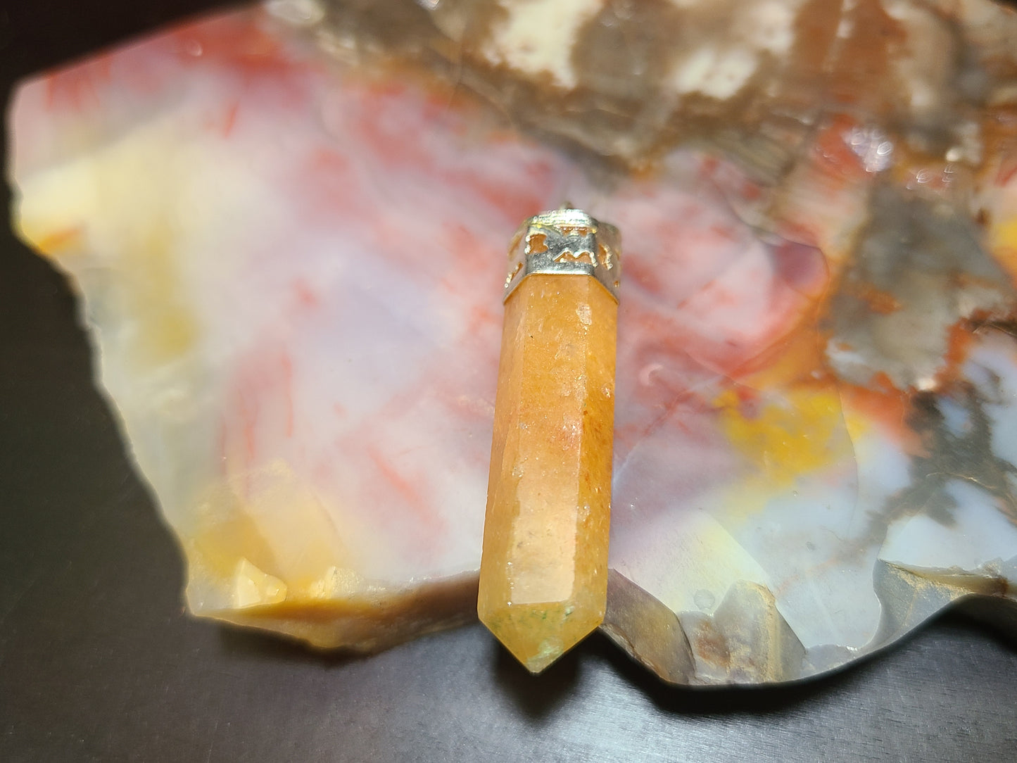 Sunstone Point Pendant