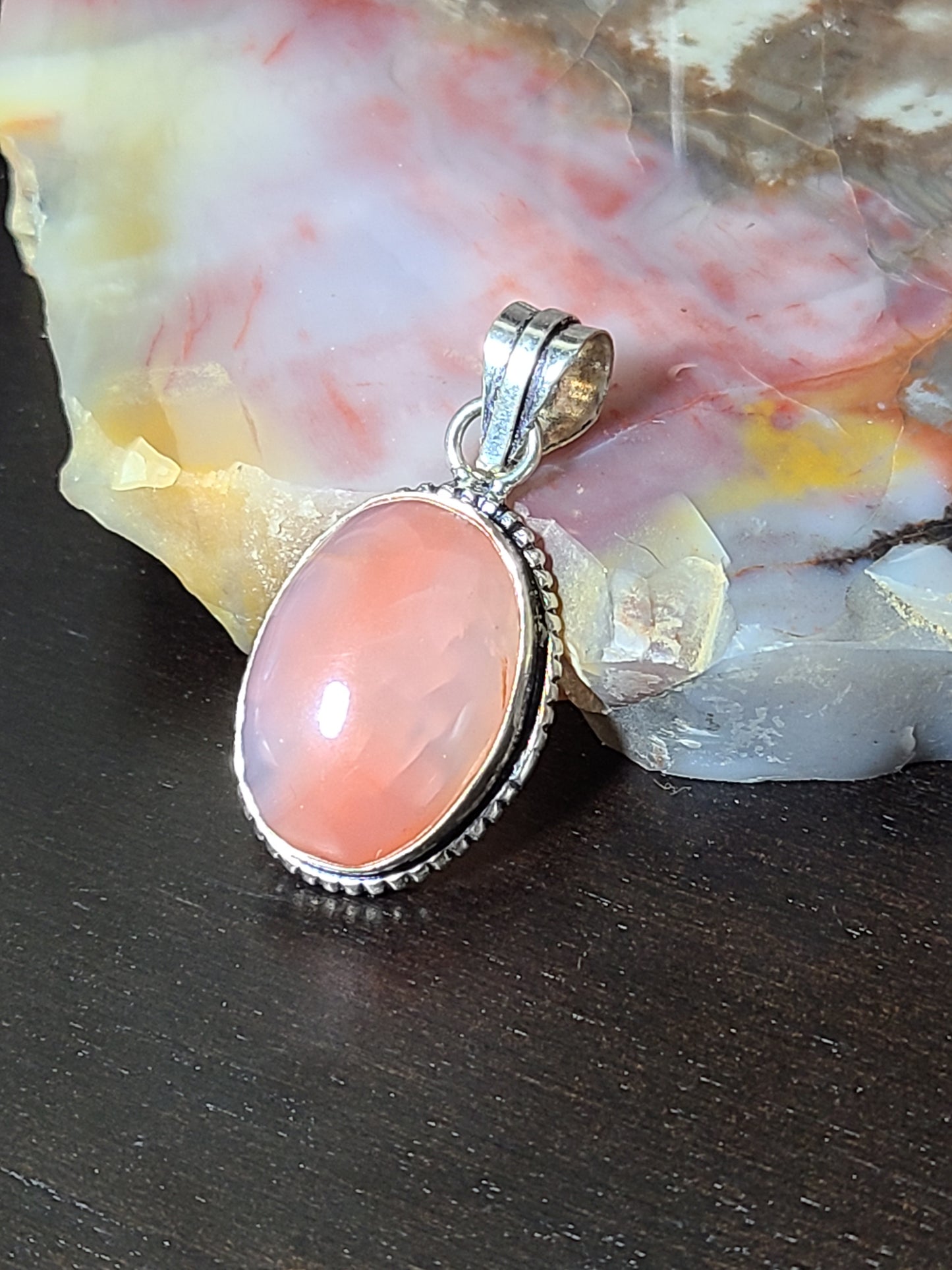 Cherry Quartz Pendant