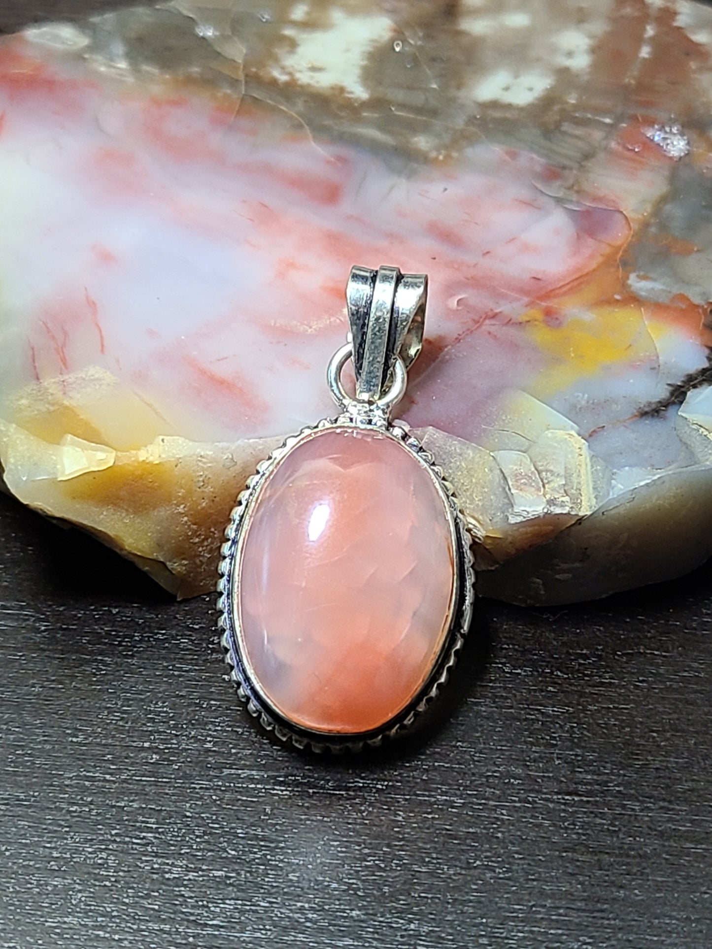 Cherry Quartz Pendant
