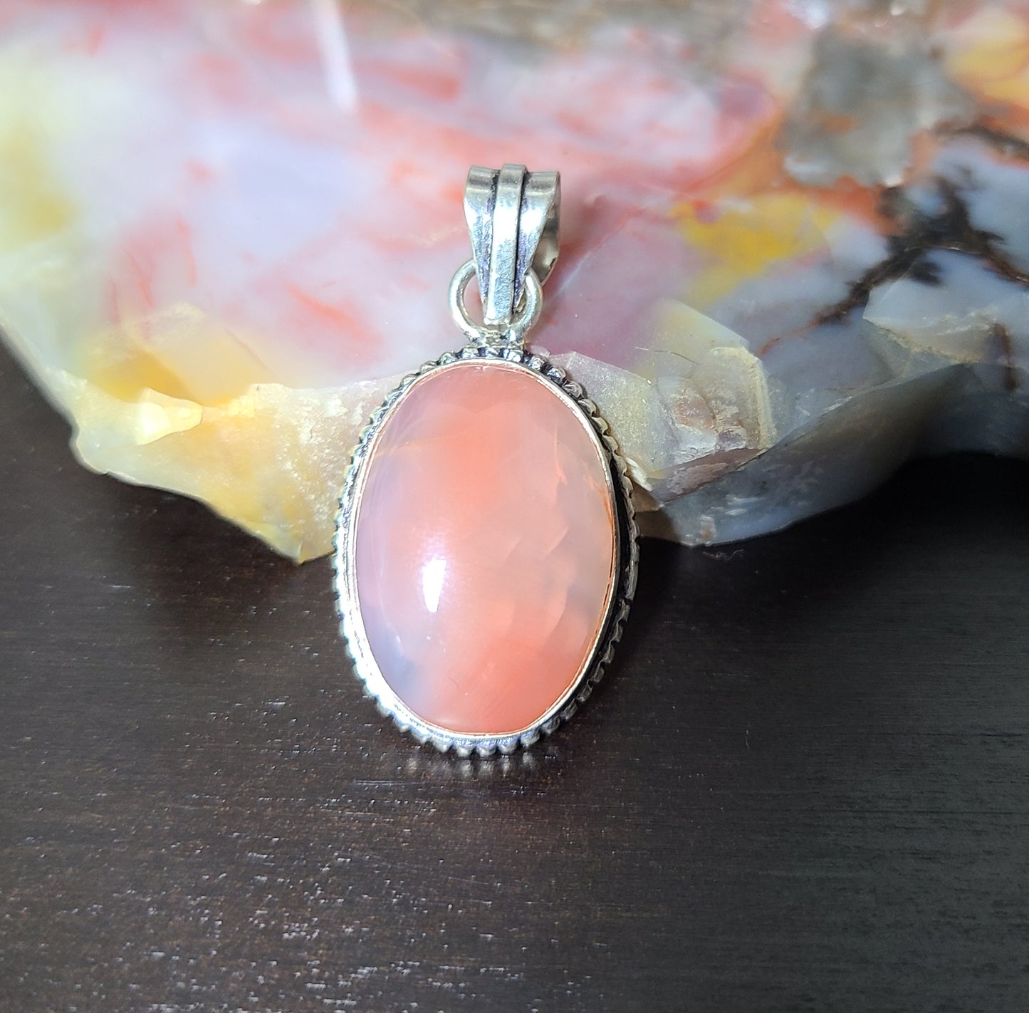 Cherry Quartz Pendant