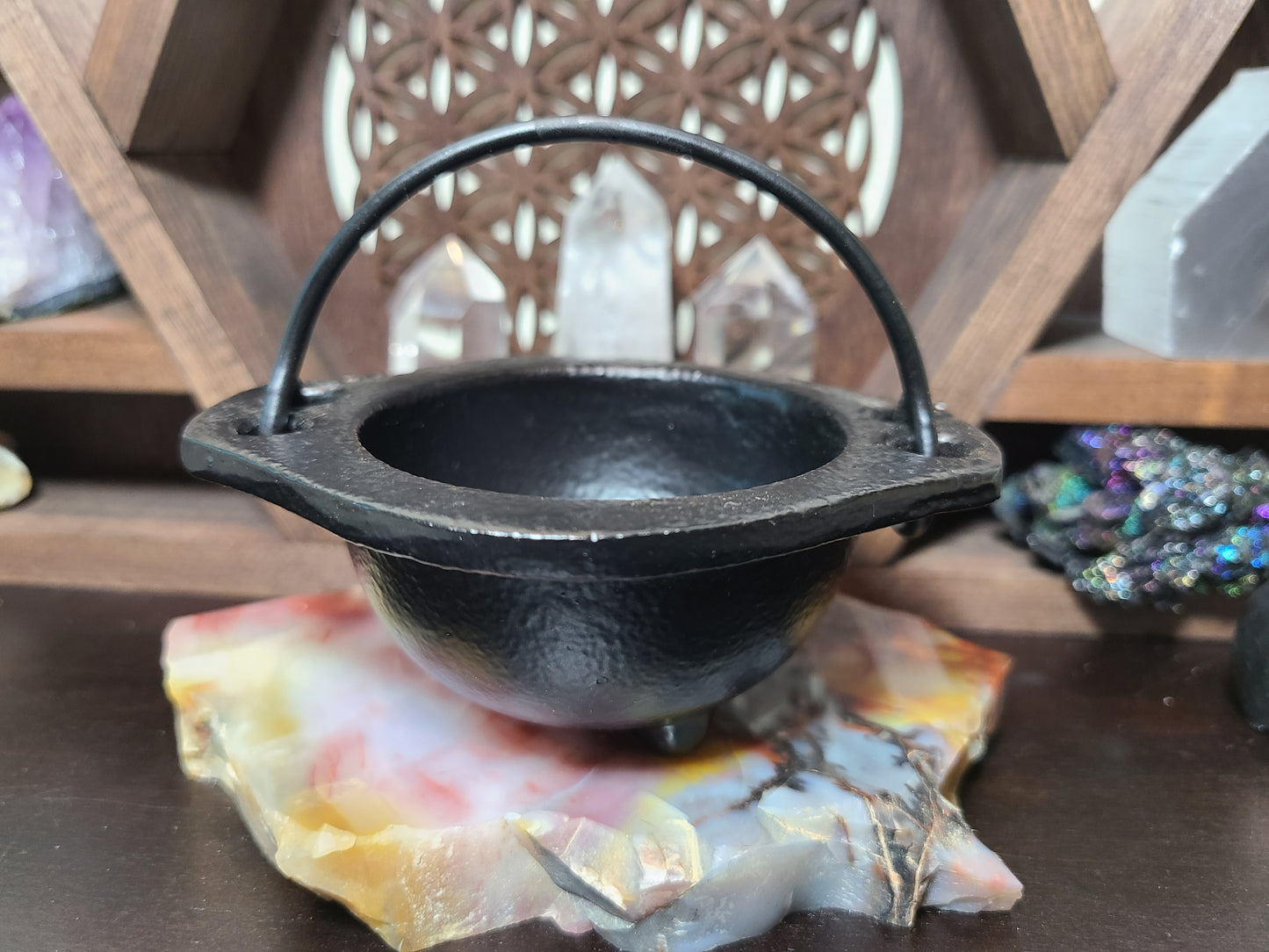 Cast Iron Mini Cauldron