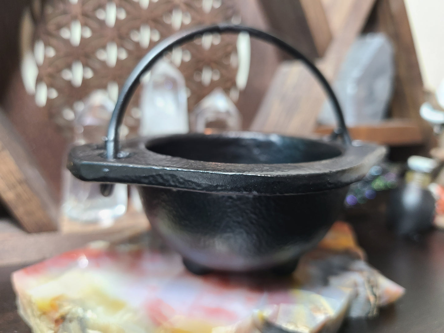 Cast Iron Mini Cauldron