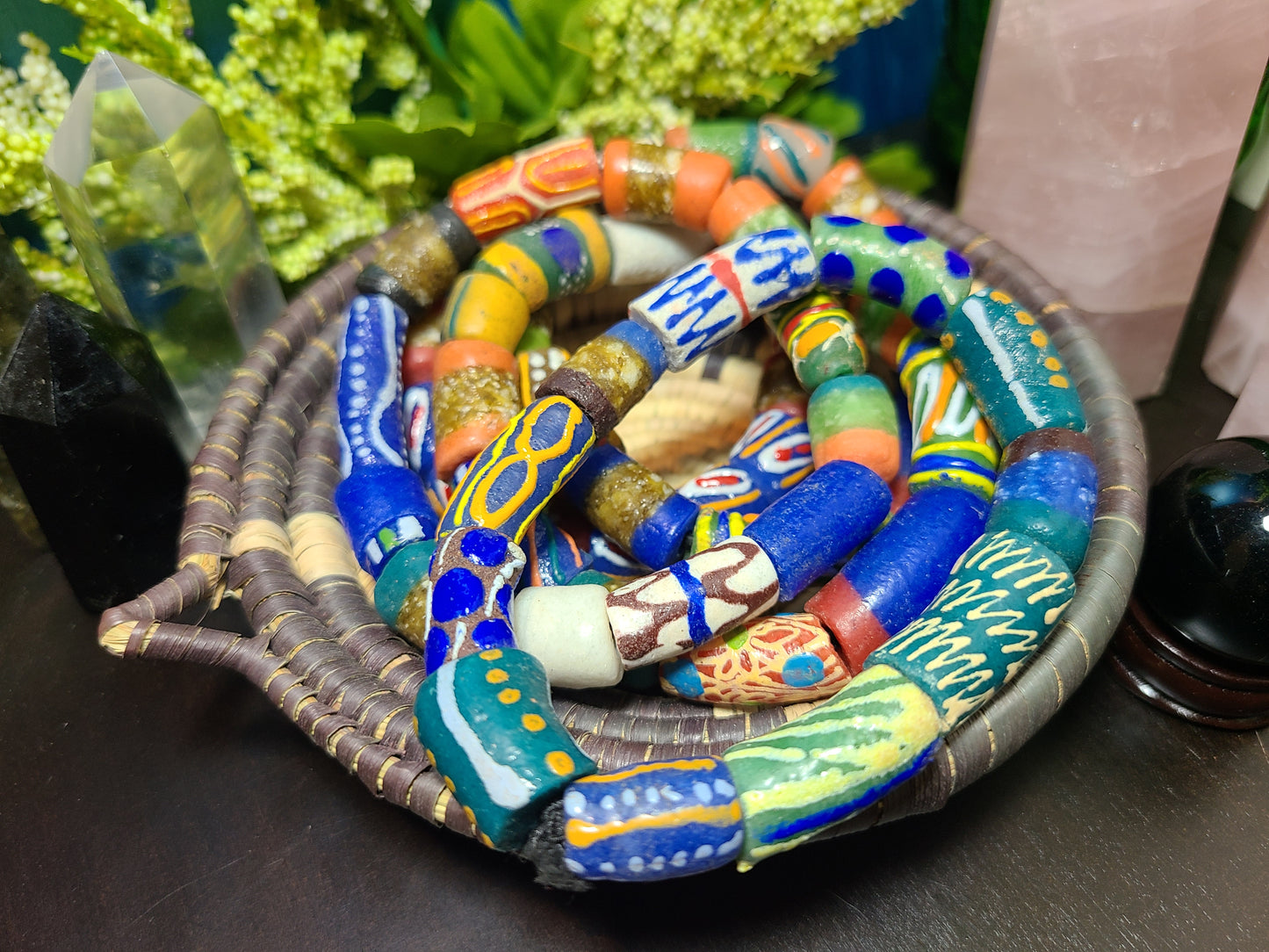 Ghana Trade Bead Bracelets