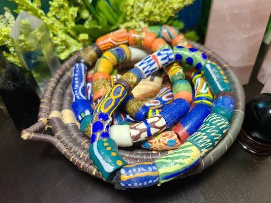Ghana Trade Bead Bracelets