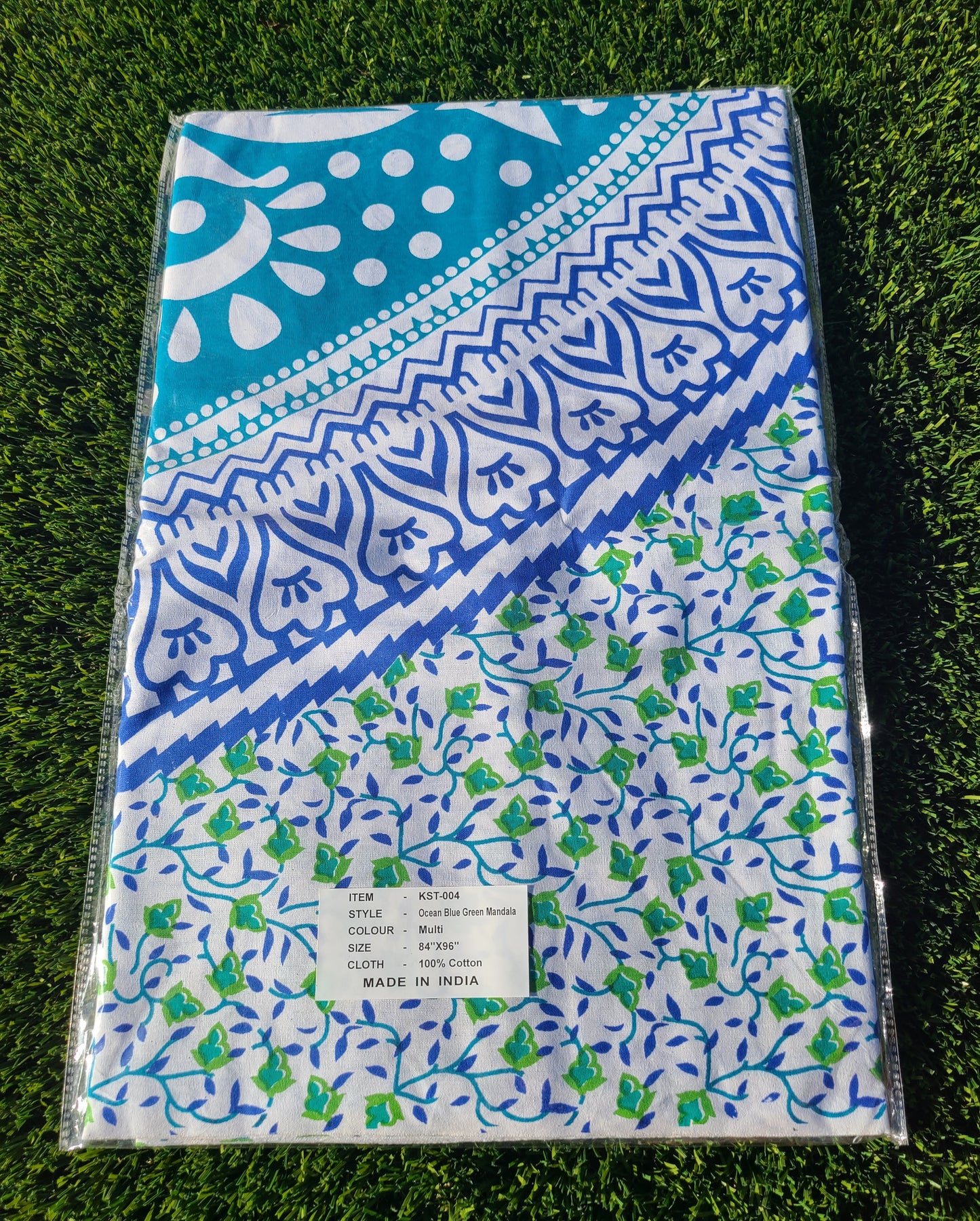 Ocean Mandala Tapestry