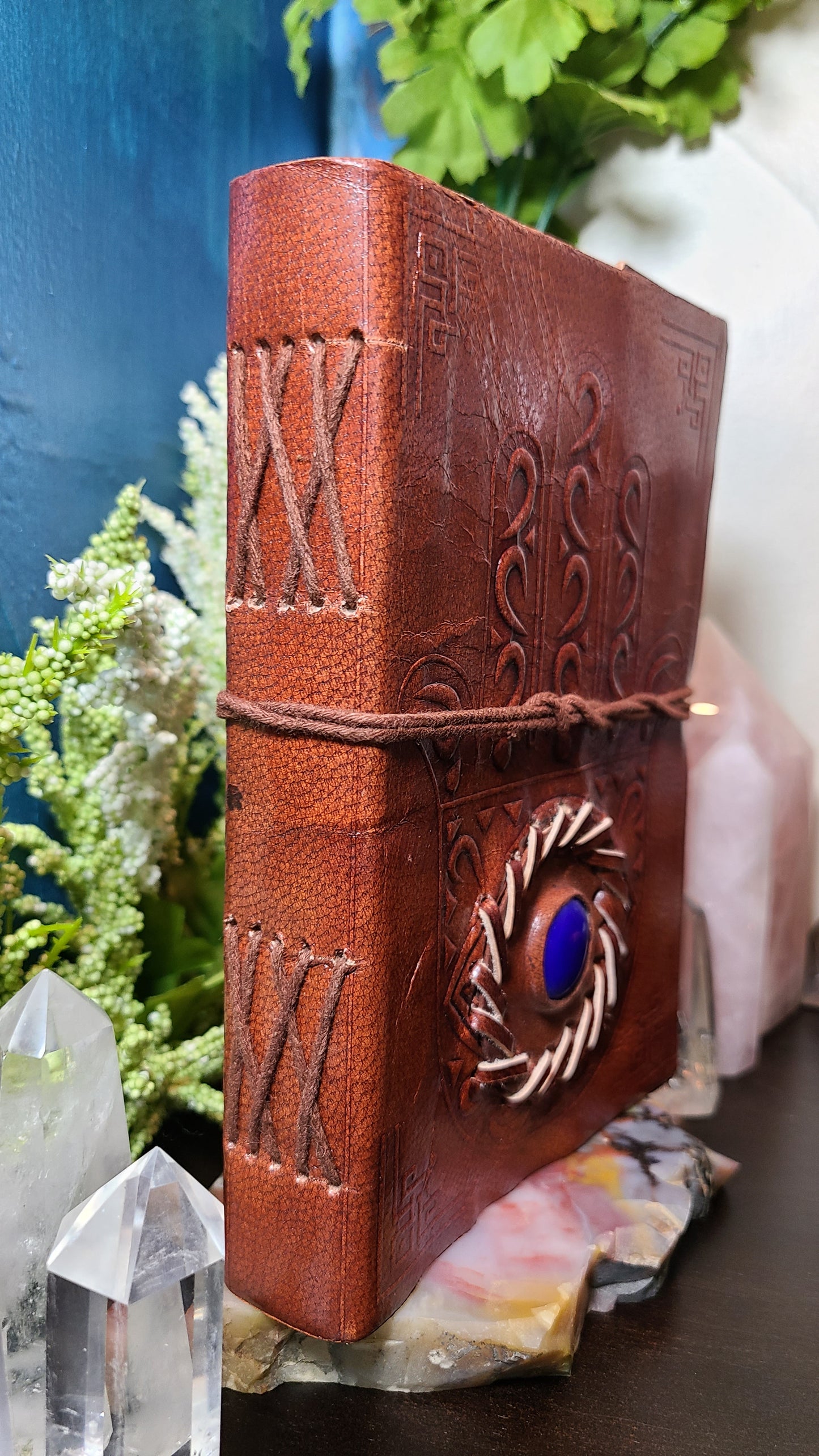 Hand of Fatima Leather Journal