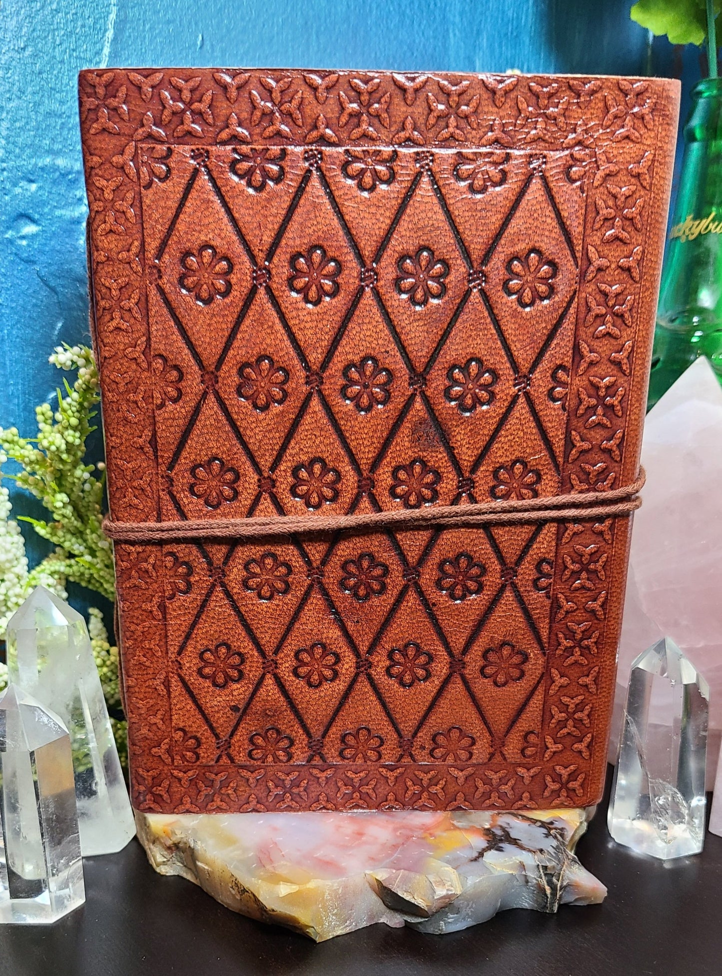 Hand of Fatima Leather Journal