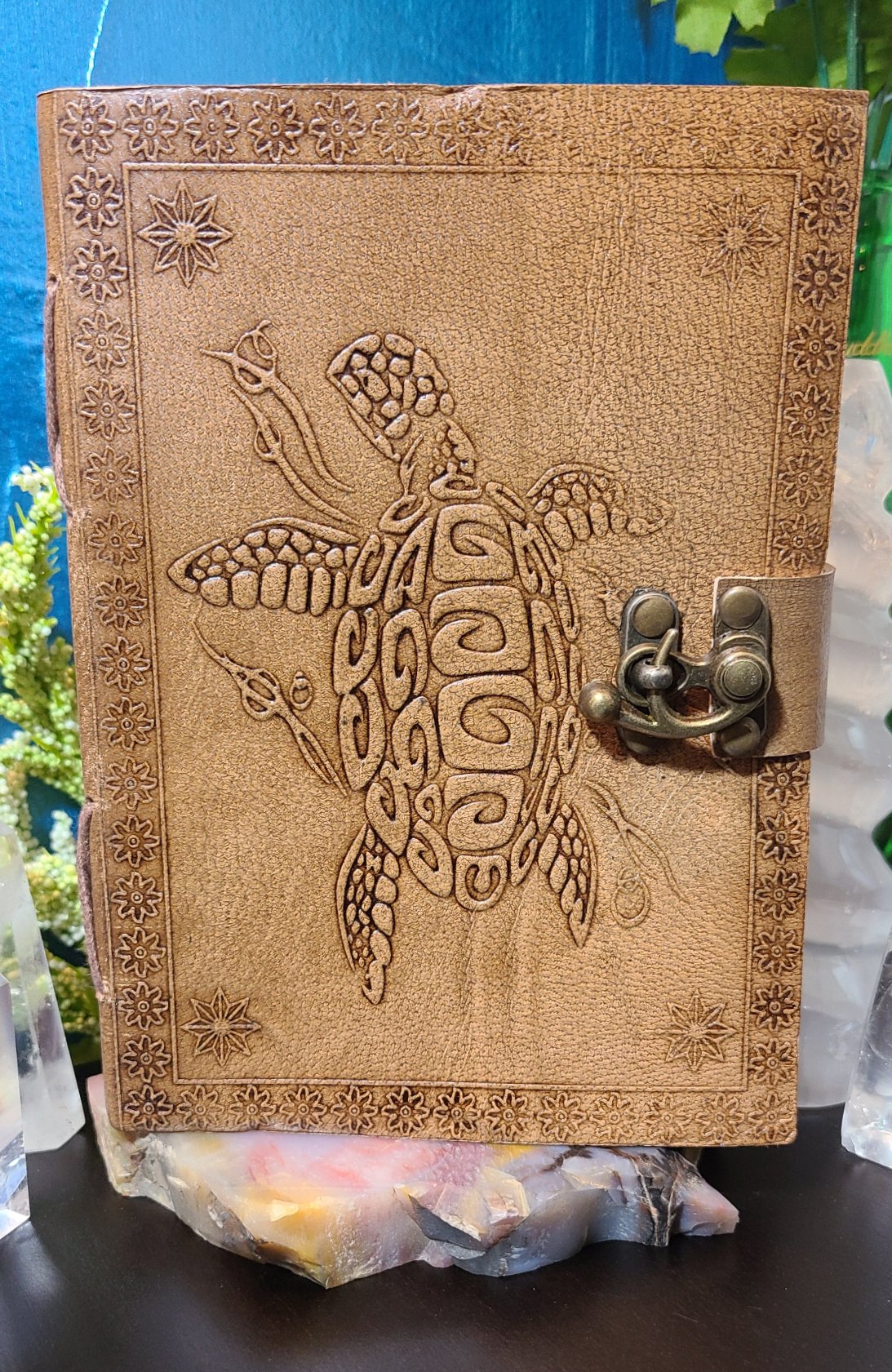 Turtle Leather Journal