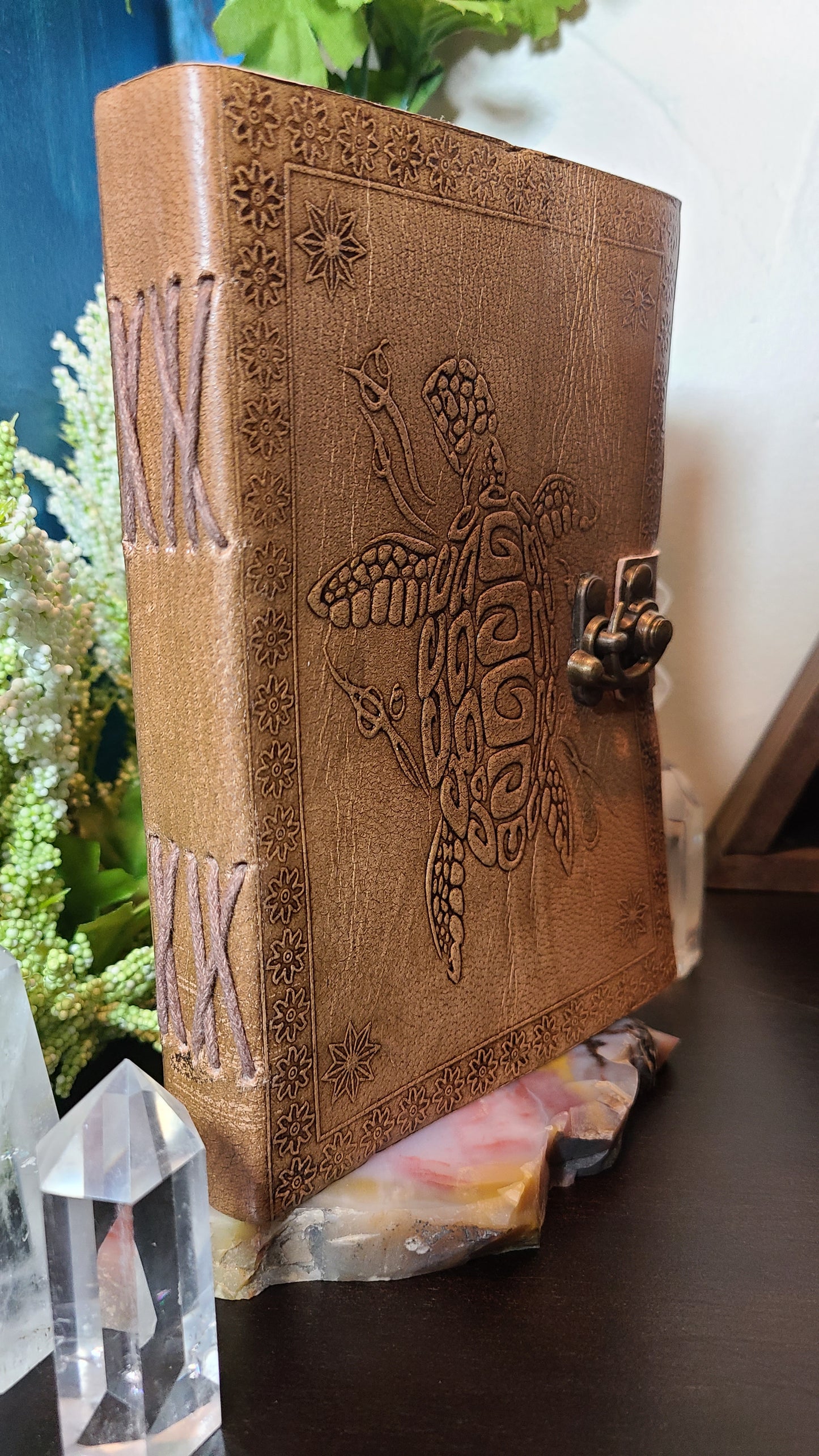 Turtle Leather Journal
