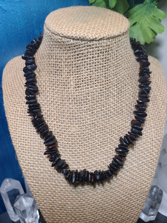 Amber Necklace - darkest amber