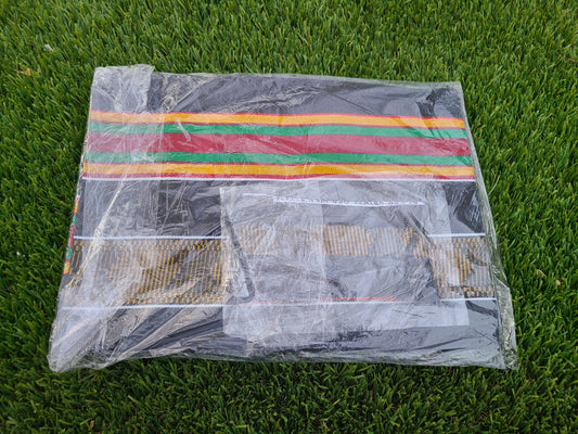 African Print Headwrap plus Matching Mask - 6