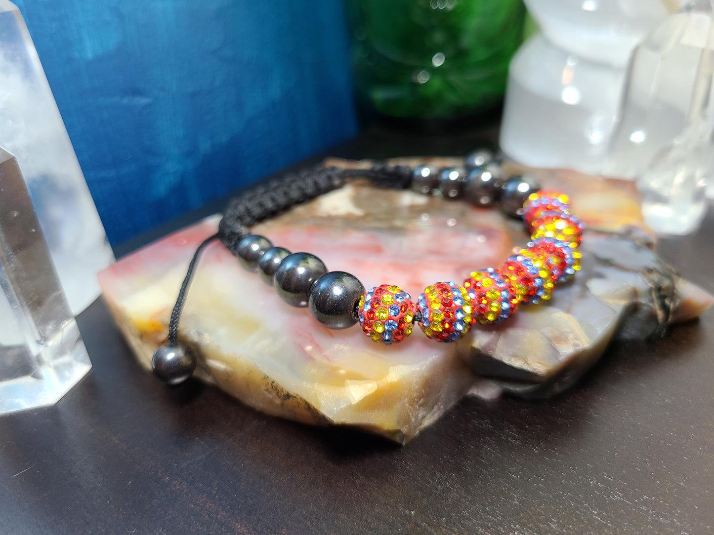 Pyschodelic Disco Ball Bracelet