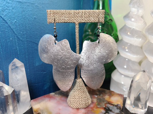 Silver African Earrings