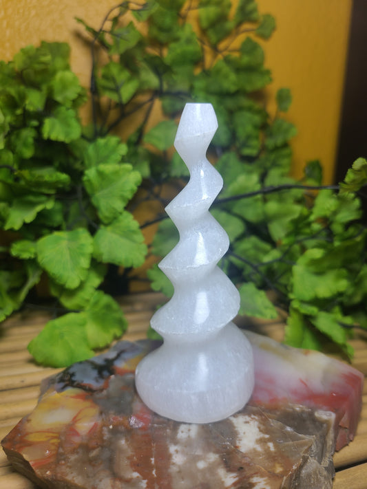 Small Selenite Spiral