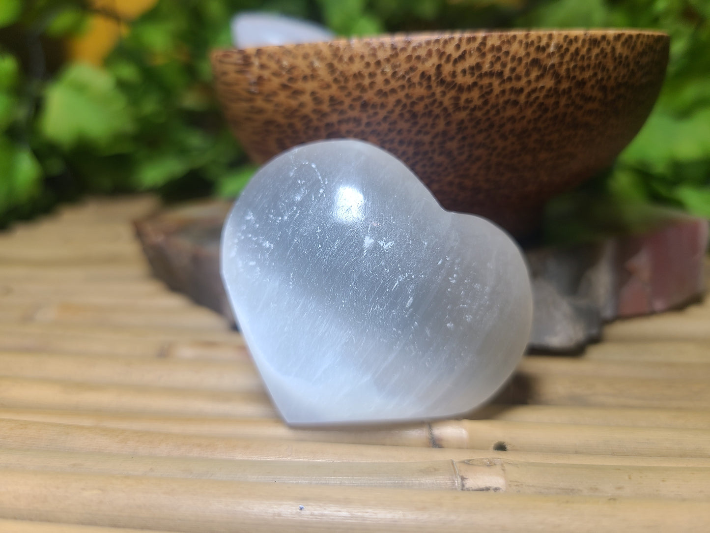 Small Selenite Heart